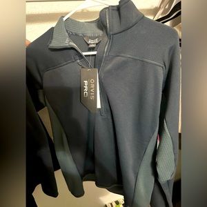 Women’s Orvis Pro 1/2 Zip Sweater in Gray size M